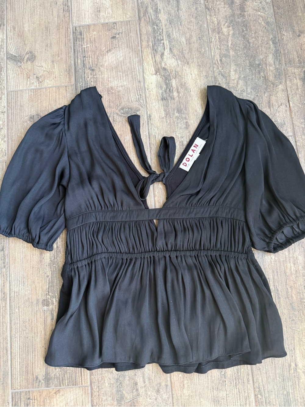 Dolan Left Coast by Anthropologie Cut-Out V-Neck Top